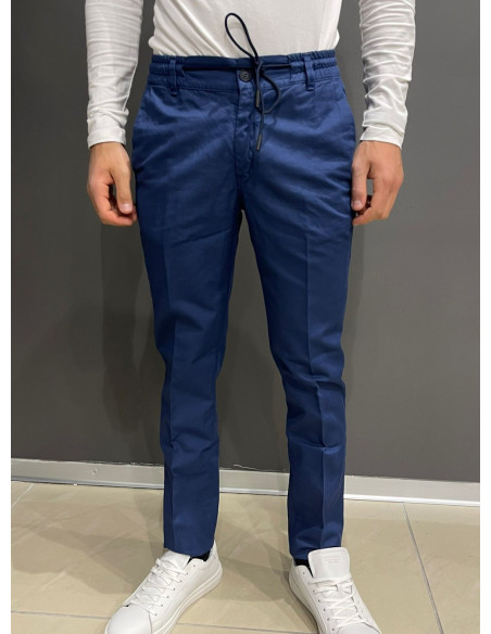 MORO PANTALACCIO LINO SLIM UOMO