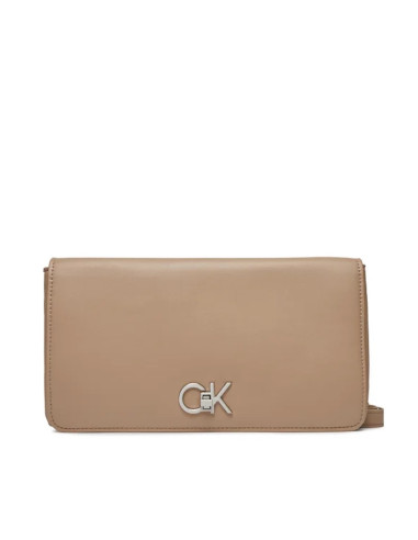 CALVIN KLEIN BORSETTA DONNA,RE-LOCK DOUBLE GUSETTE