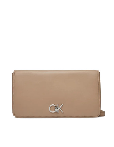 CALVIN KLEIN BORSETTA DONNA,RE-LOCK DOUBLE GUSETTE