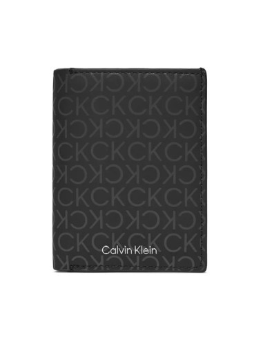 CALVIN KLEIN PORTAFOGLIO UOMO,RUBBERIZED TRIFOLD 6