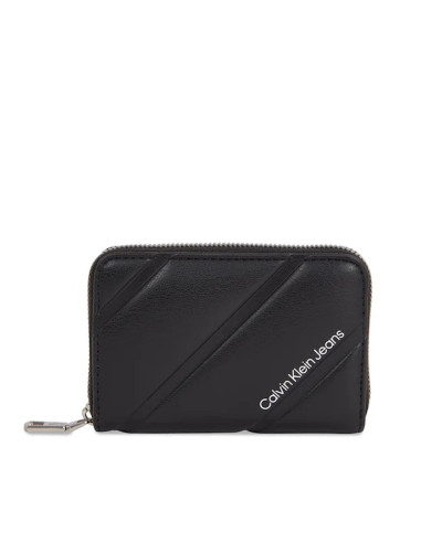 CALVIN KLEIN PORTAFOGLIO DONNA QUILTED MED ZIP ARO