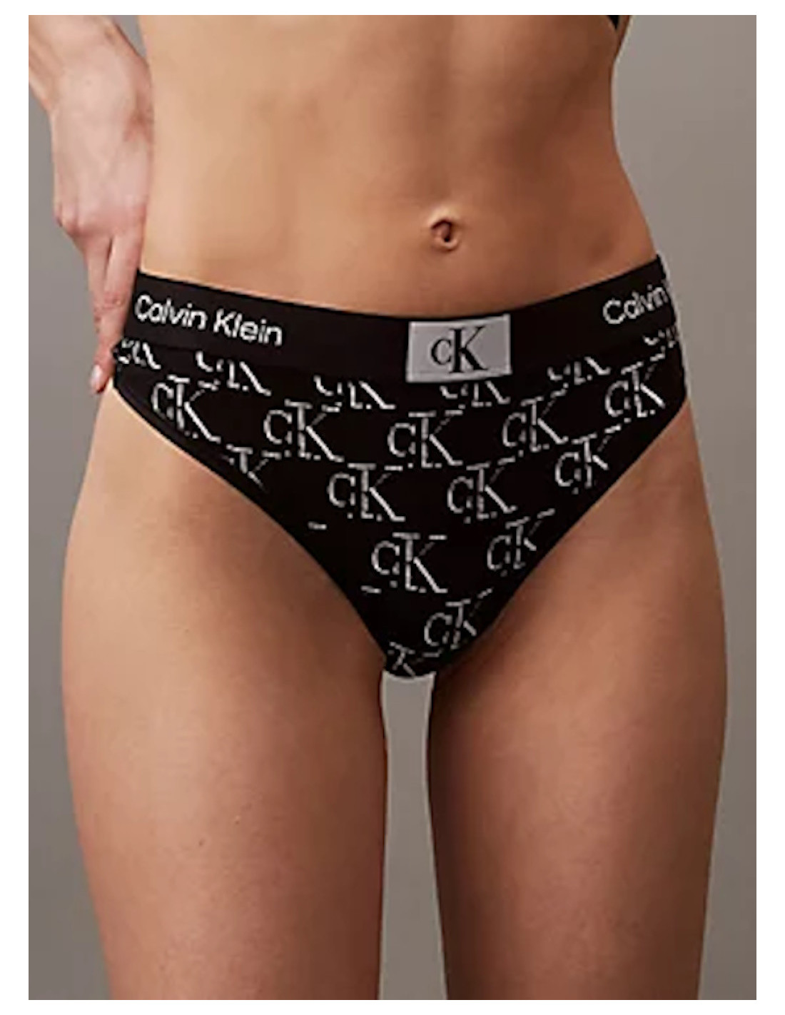 CALVIN KLEIN PERIZOMA DONNA MODERN THONG Taglia XS Colore Unico