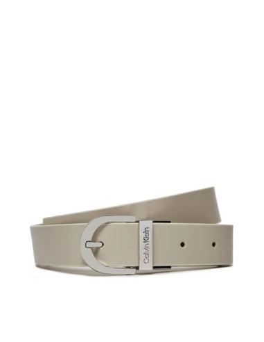 CALVIN KLEIN CINTURA DONNA,REVERSIBLE ROUND BUCKLE