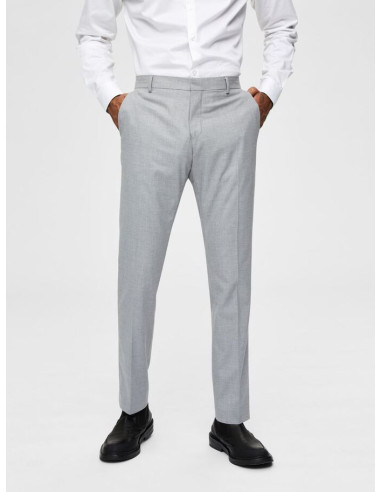 Pantaloni grigi uomo Slhslim Mylologan Selected