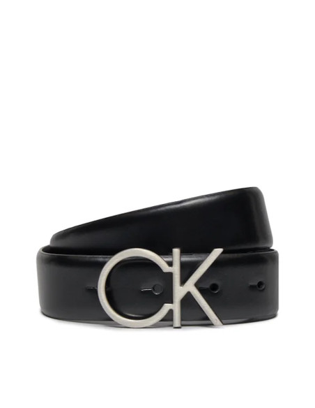 CALVIN KLEIN CINTURA DONNA RE-LOCK CK LOGO BELT 30