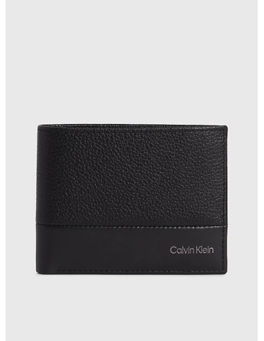 CALVIN KLEIN PORTAFOGLIO UOMO REMOTE BIFOLD 6CC W Colore Unico Taglia OS