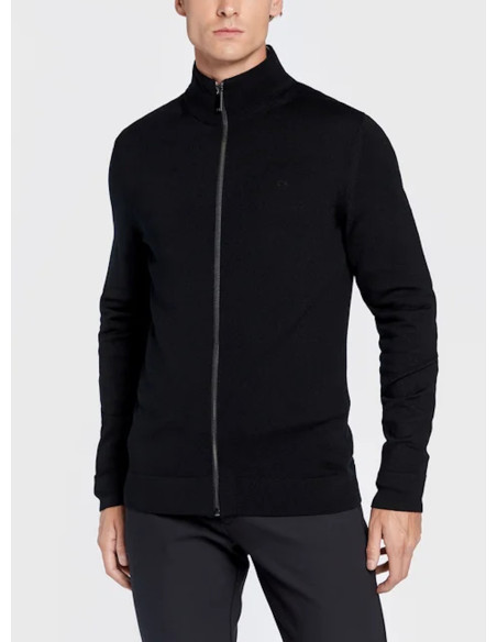 CALVIN KLEIN MAGLIA UOMO,MERINO ZIP THROUGH J