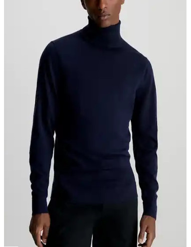 CALVIN KLEIN MAGLIONE UOMO,MERINO TURTLE NECK