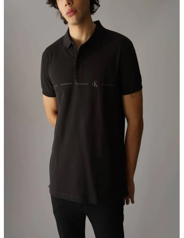 CALVIN KLEIN JEANS LOGO REPEAT POLO UOMO