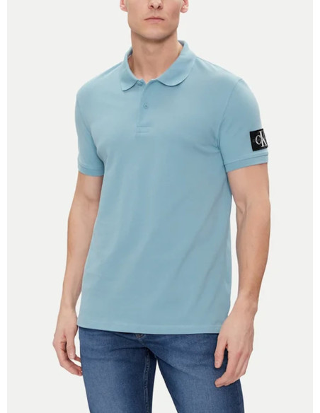 CALVIN KLEIN JEANS BADGE POLO UOMO