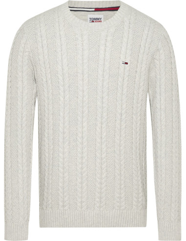 TOMMY JEANS PULLOVER UOMO,TJM REG CABLE SWEATE