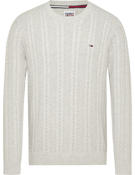 TOMMY JEANS PULLOVER UOMO,TJM REG CABLE SWEATE