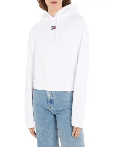 TOMMY JEANS FELPA DONNA,TJW ELASTICATED XS B