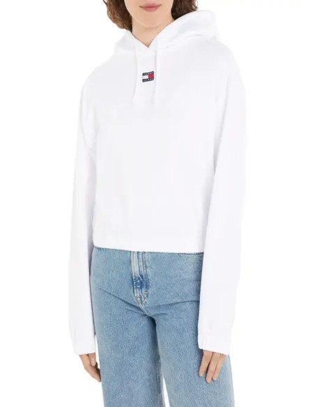 TOMMY JEANS FELPA DONNA,TJW ELASTICATED XS B