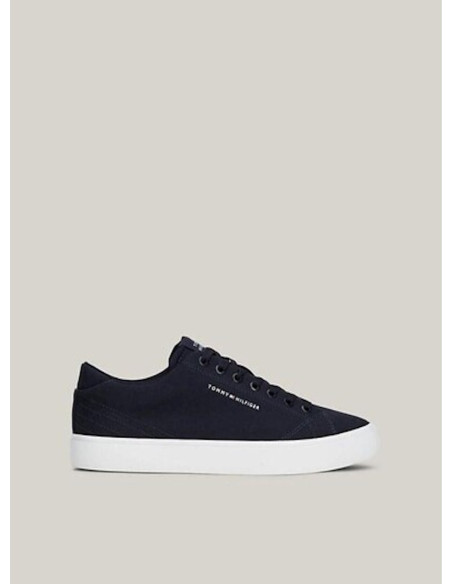 TOMMY HILFIGER SNEAKERS UOMO,TH HI VULC LOW CANVA