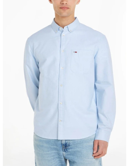 TOMMY JEANS CAMICIA UOMO,TJM REG OXFORD SHIRT