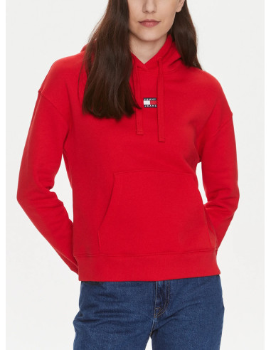 TOMMY JEANS FELPA DONNA,TJW BXY BADGE HOODIE