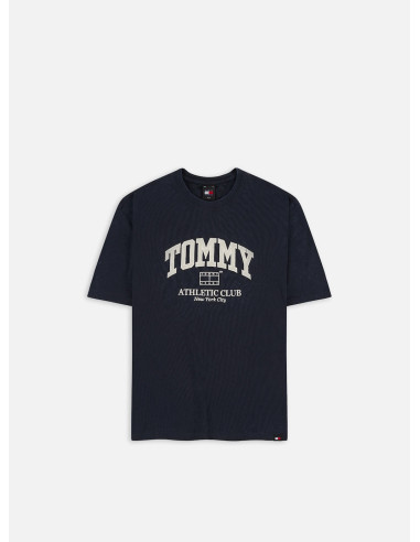 TOMMY JEANS T-SHIRT UOMO,TJM REG ATHLETIC CLU, C1G