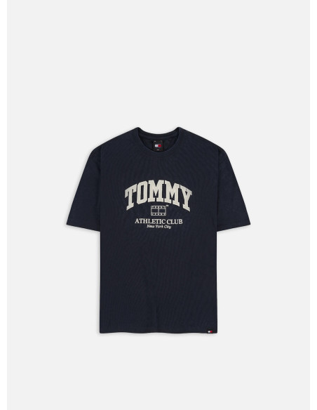 TOMMY JEANS T-SHIRT UOMO,TJM REG ATHLETIC CLU, C1G