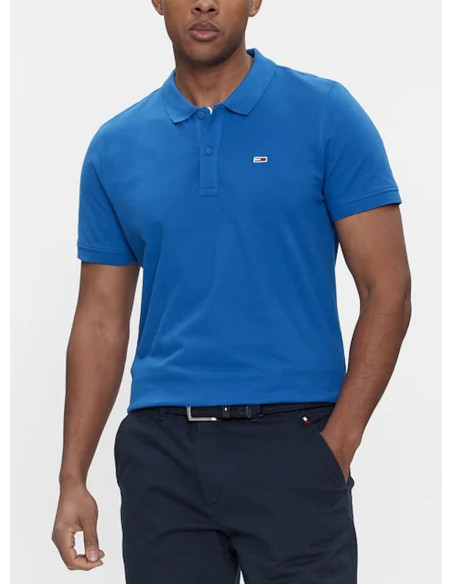 TOMMY JEANS POLO UOMO SLIM PLACKET POL