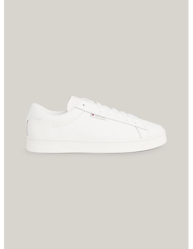 TOMMY HILFIGER SNEAKERS UOMO LEATHER LOW CUPS, YBL