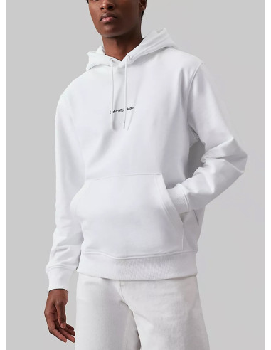 CALVIN KLEIN JEANS FELPA UOMO GRID MONOGRAM HOODIE