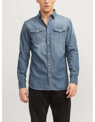 JACK & JONES UOMO SHERIDAN SHIRT L/S NOOS