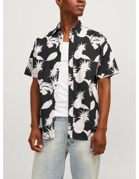 JACK & JONES CAMICIA UOMO JORJOSHUA ARUBA AOP SHIR