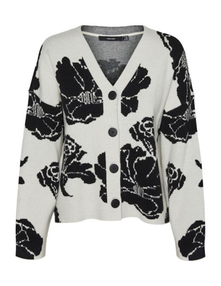 VERO MODA CARDIGAN DONNA,VMFLORA LS V-NECK CARDIGA