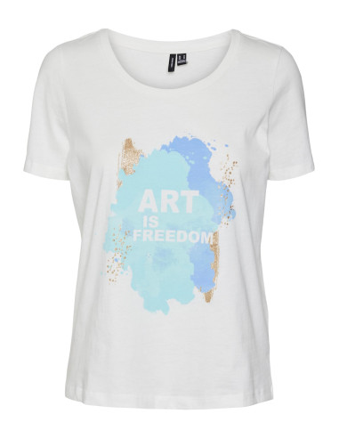 VERO MODA T-SHIRT DONNA,VMHAILEY S/S O-NECK T-SHIR