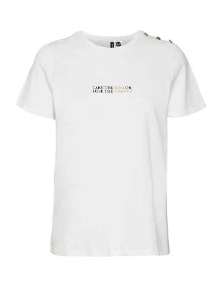 VERO MODA T-SHIRT DONNA,VMGITA S/S T-SHIRT JRS BTQ