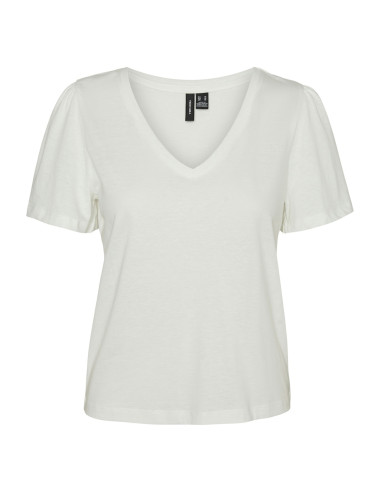 VERO MODA DONNA MIA SS V-NECK TOP JRS