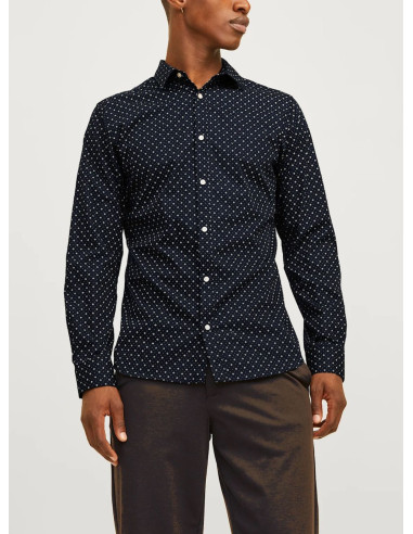 JACK & JONES UOMO JOE PRINT SHIRT LS AW24