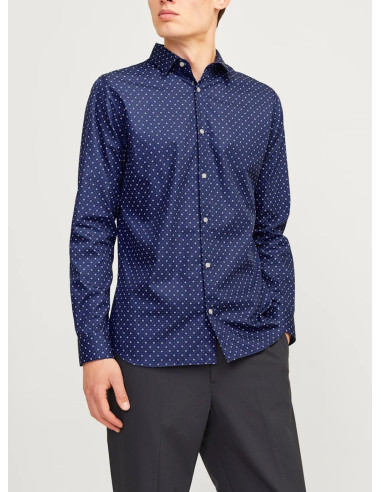 JACK & JONES UOMO JOE PRINT SHIRT LS AW24