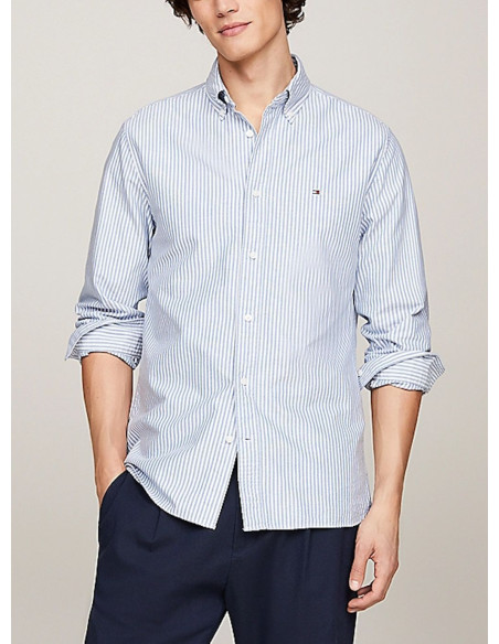 TOMMY HILFIGER CAMICIA UOMO HERITAGE OXFORD STRI