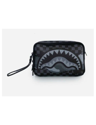 SPRAYGROUND POCHETTE UOMO SPLIT UP CAMO TEAR TOILE