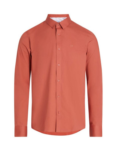 CALVIN KLEIN CAMICIA UOMO,POPLIN STRETCH SLIM