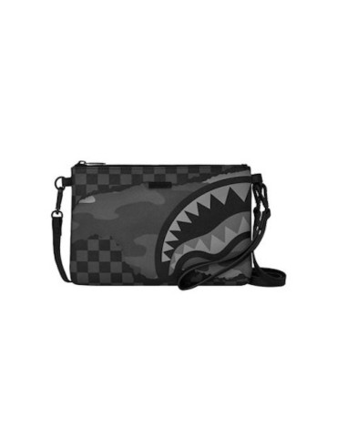 SPRAYGROUND POCHETTE UOMO SPLIT UP CAMO TEAR CROSS