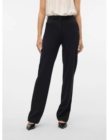 VERO MODA DONNA MAYA MW STRAIGHT SOLID PANT NOOS