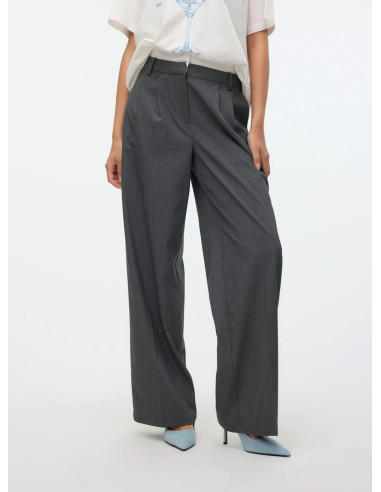 VERO MODA DONNA MADJA MW WIDE BOXER DETAIL PANT