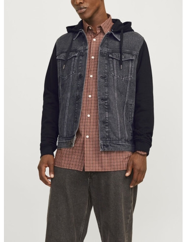 JACK & JONES GIUBBINO UOMO JJIJEAN JJJACKET W SWEA