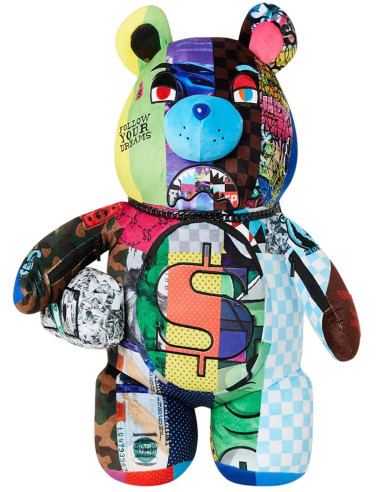 SPRAYGROUND ZAINO UNISEX WONDERFUL MIND BEAR