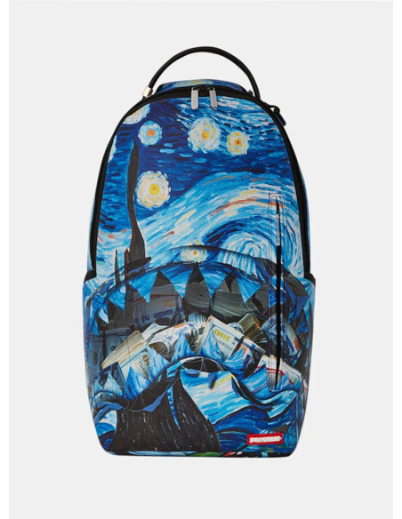 SPRAYGROUND ZAINO UOMO VAN GOGH HIDDEN MONEY BAG