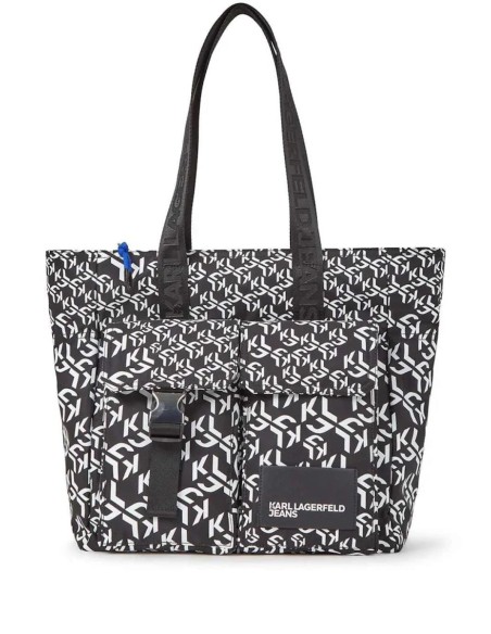 KARL LAGERFELD JEANS DONNA STREET NYLON TOTE