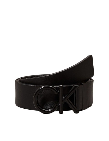 CALVIN KLEIN CINTURA UNISEX ADJ/REV CK METAL BOMBE