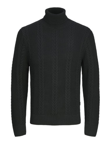 JACK & JONES PULLOVER UOMO JCOCIPHER KNIT ROLL NEC