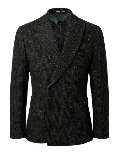 SELECTED GIACCA UOMO SLHSLIM-MORRIS HERRINGBONE WO