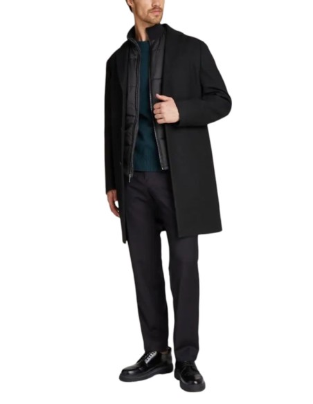 CALVIN KLEIN CAPPOTTO UOMO 3 IN 1 WOOL BLEND CO, B