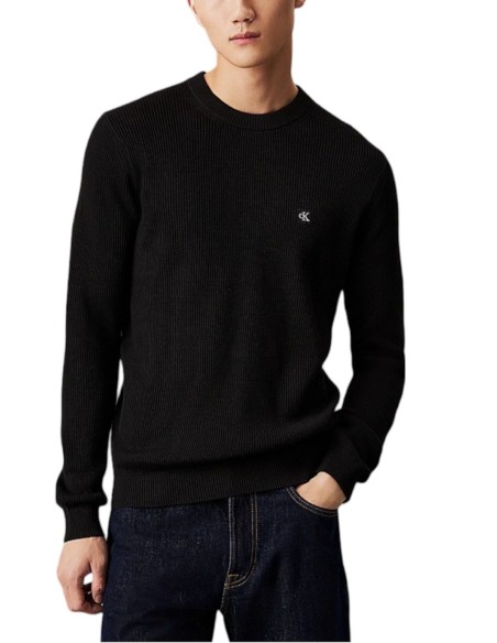 CALVIN KLEIN JEANS MAGLIA UOMO EMBRO BADGE SWEAT, 