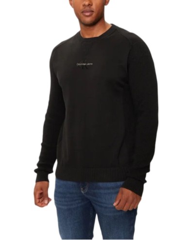 CALVIN KLEIN JEANS MAGLI UOMO MONOLOGO SWEATER, 0G